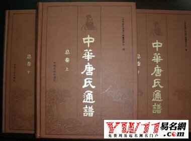 唐姓起源，唐姓的來源