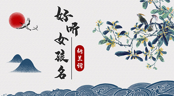 來(lái)自納蘭詞的好聽(tīng)名字女
